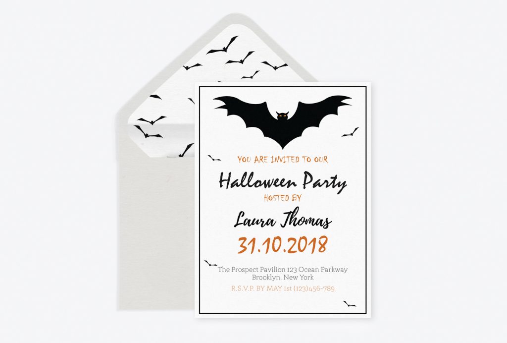 halloween party invitation