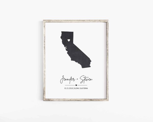 chalkboard california printable wallart poster scaled