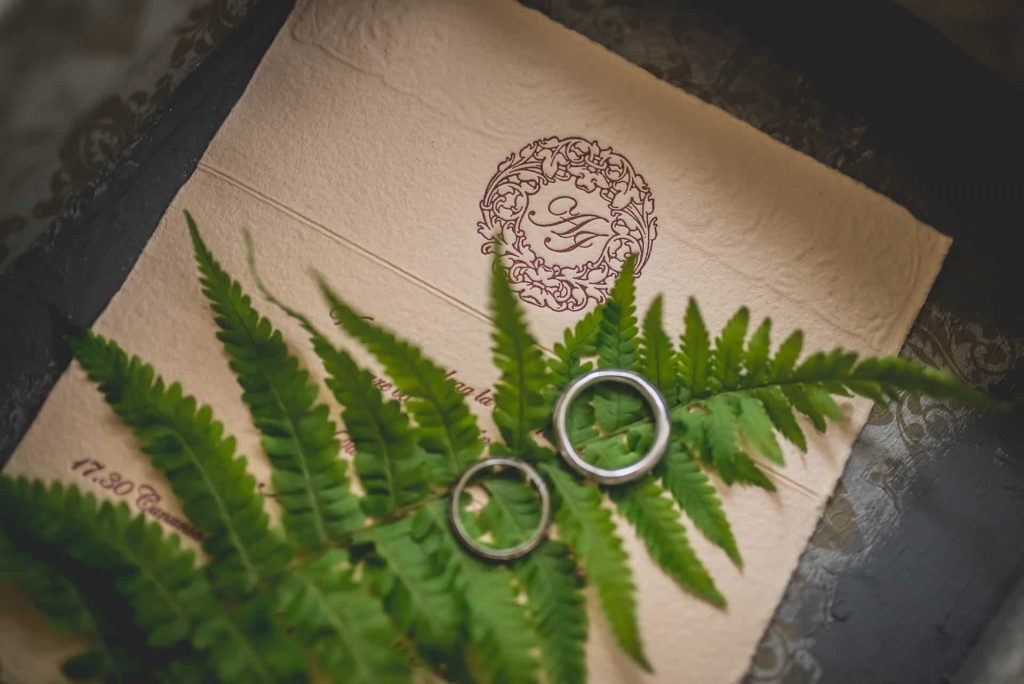 Wedding Invitation with Ring