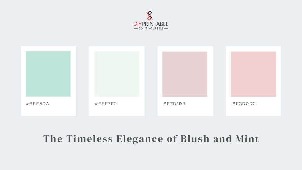 The Timeless Elegance of Blush and Mint