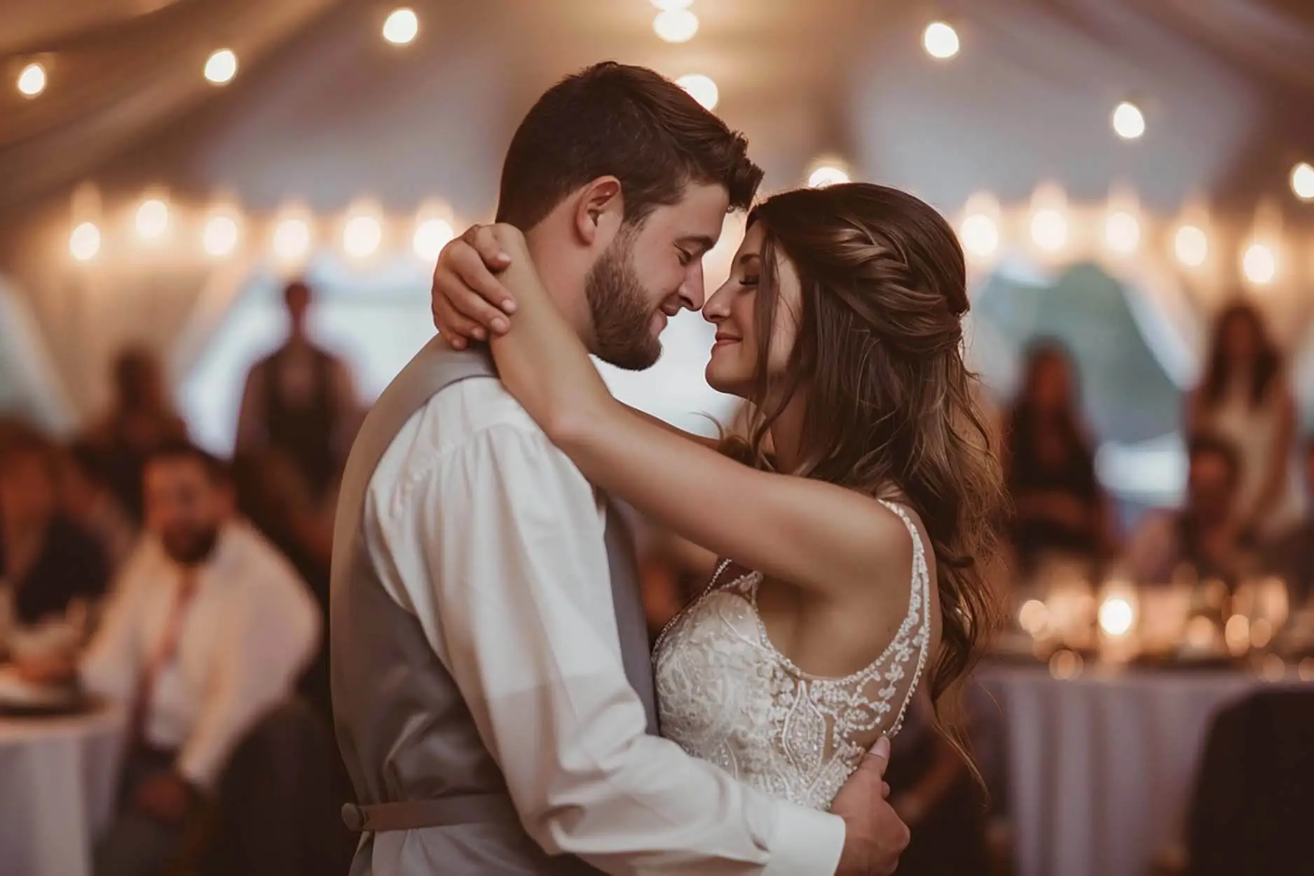 wedding couple dancing