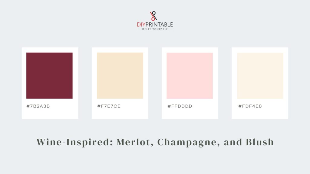 Wine-Inspired Merlot, Champagne, and Blush