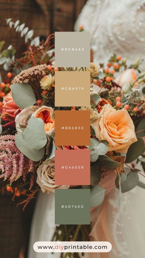 Boho Wedding Color Palette