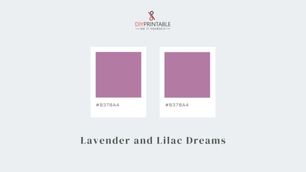 Lavender and Lilac Dreams Color Palette