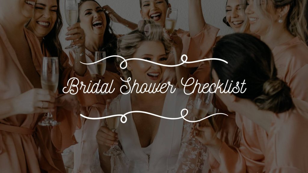 bridal shower checklist