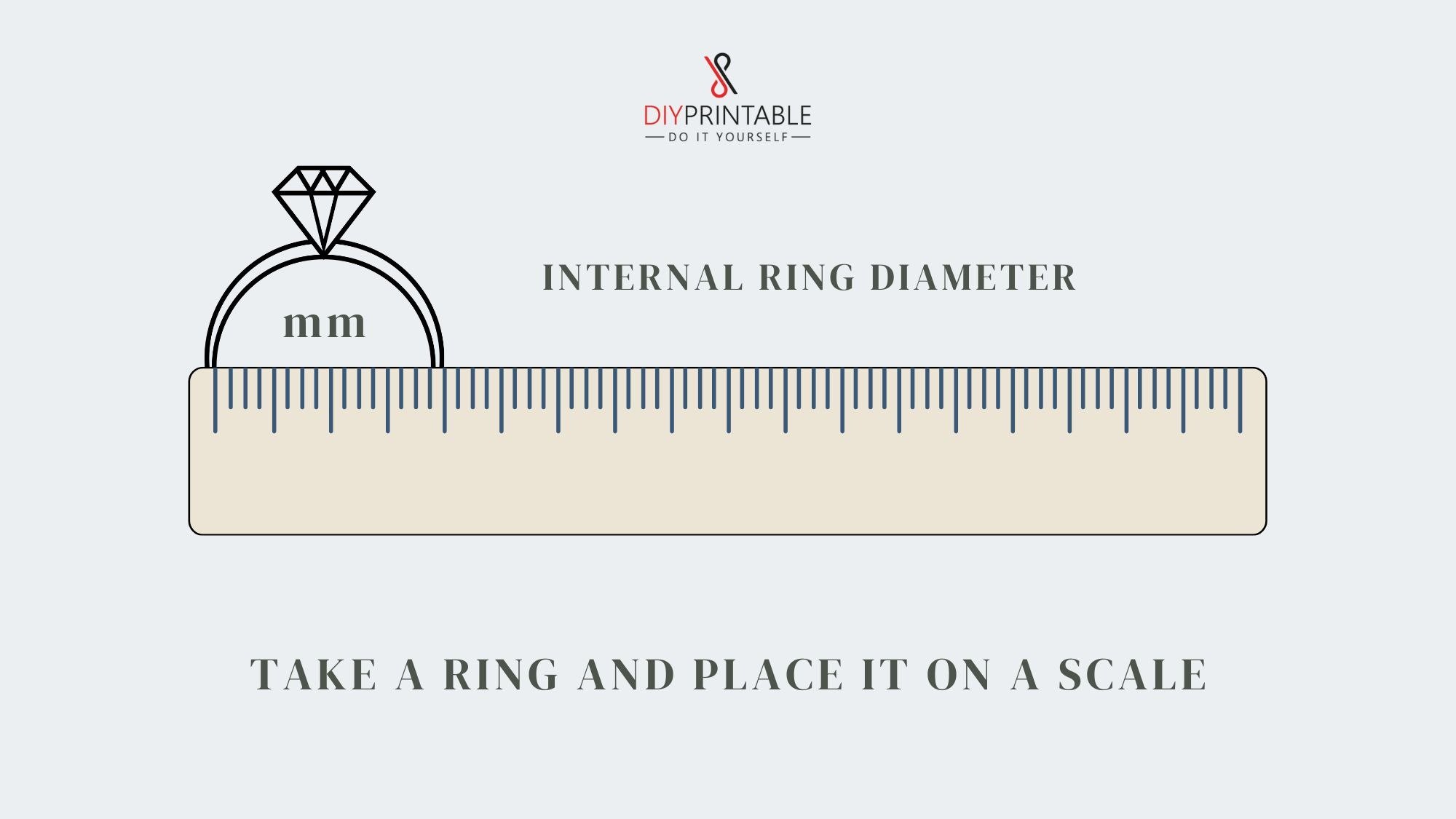 How To Measure Ring Size With Existing Ring