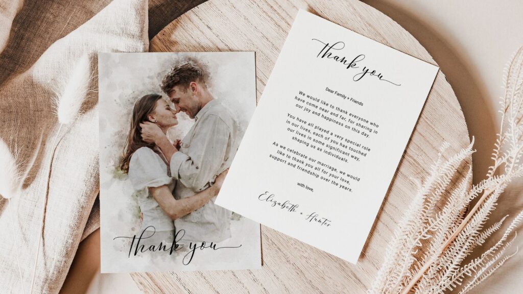 How to Write Wedding Thank You Cards