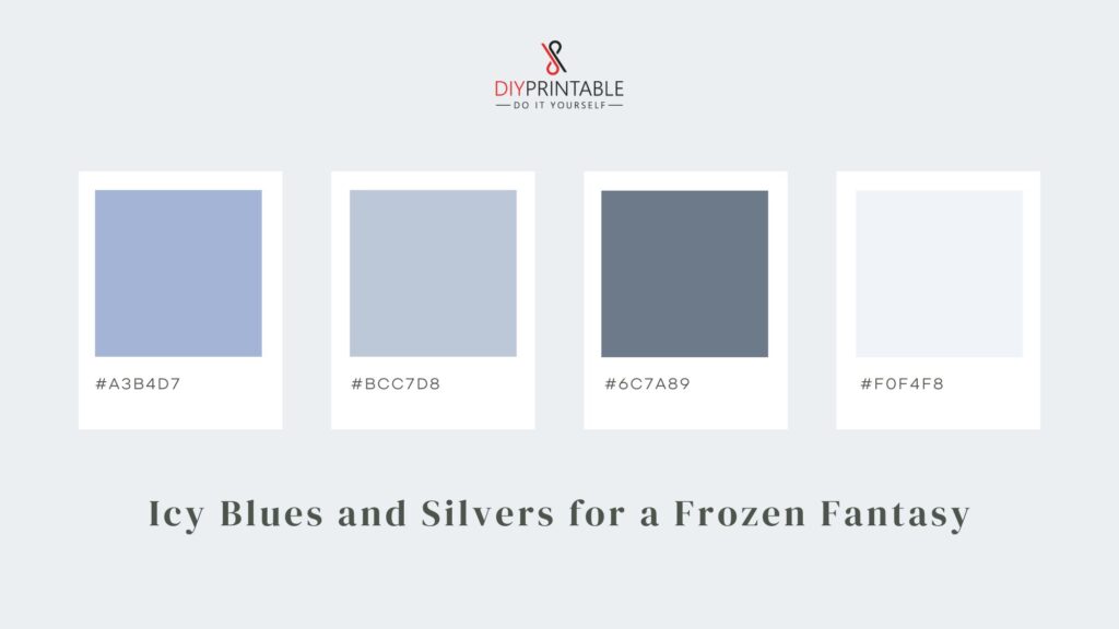 Icy Blues and Silvers for a Frozen Fantasy